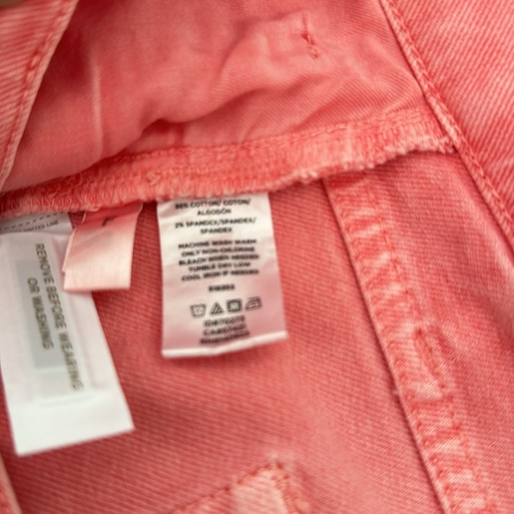 Cute Loft Coral Jeans NWOT - Picture 6 of 6